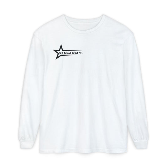 "People < Riding" White Longsleeve Shirt